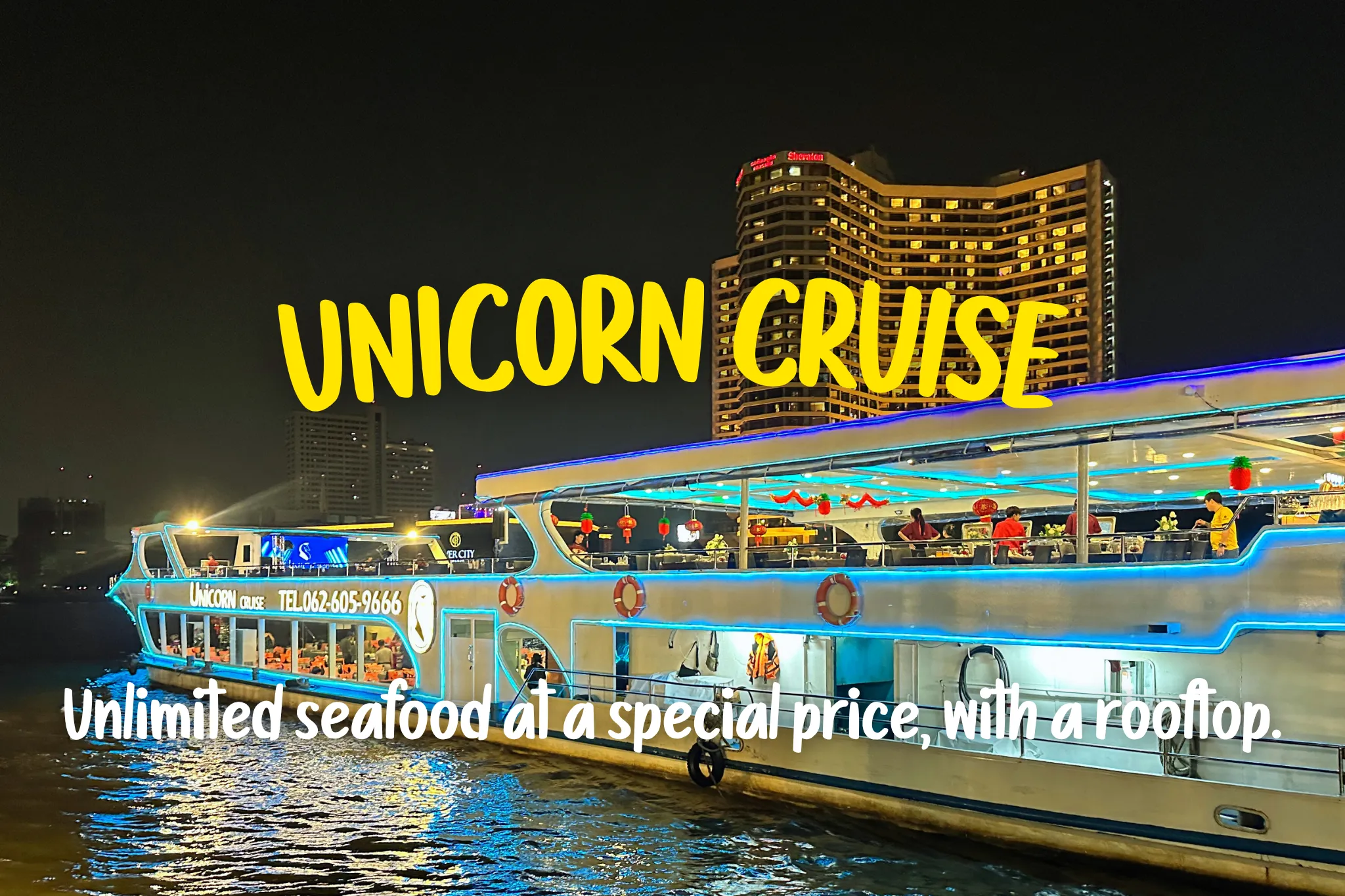 35% Off Book Bangkok dinner cruise with Unicorn Cruise