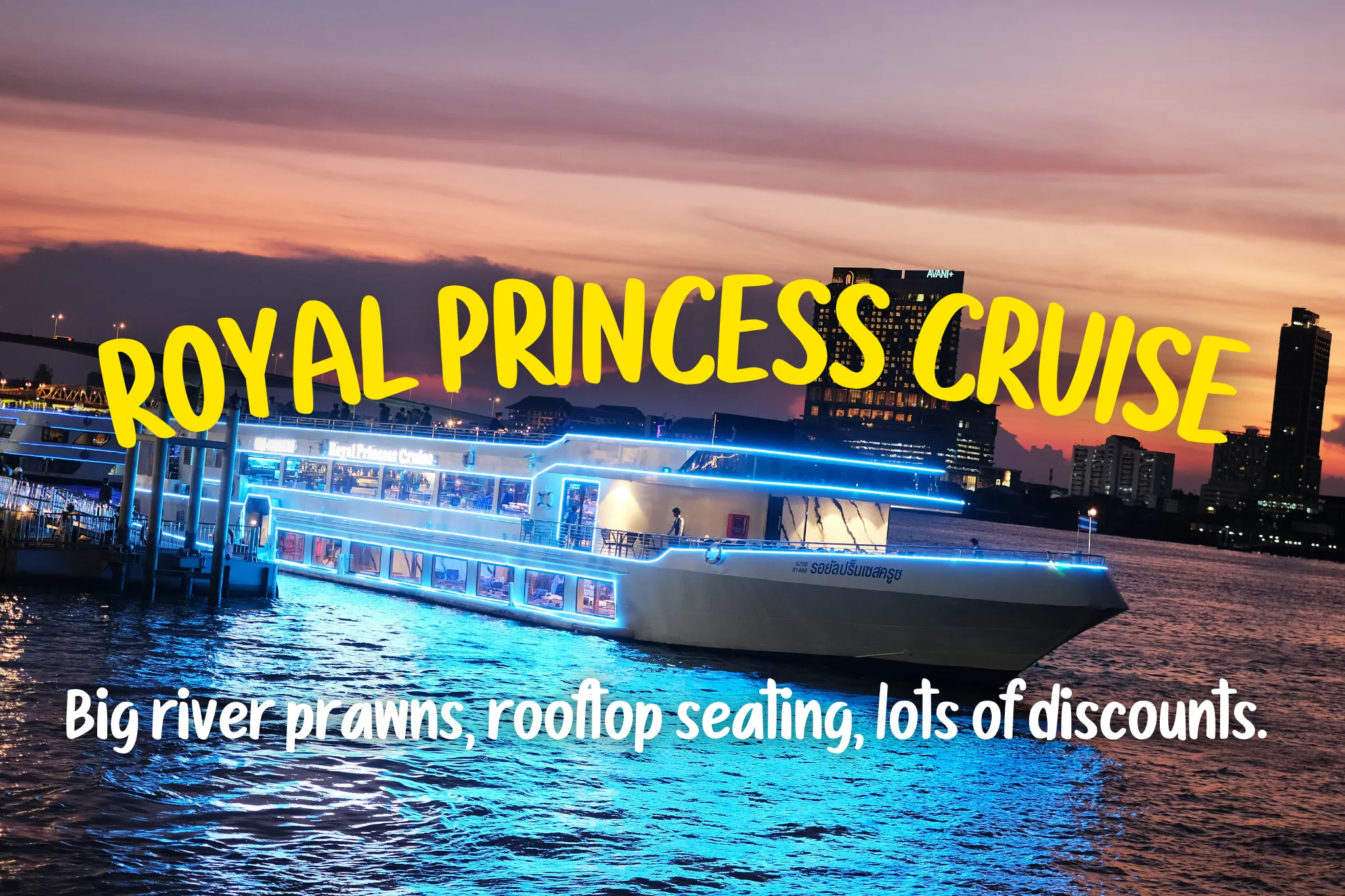 20% Off Book Royal Princess Cruise tickets (ASIATIQUE The Riverfront)