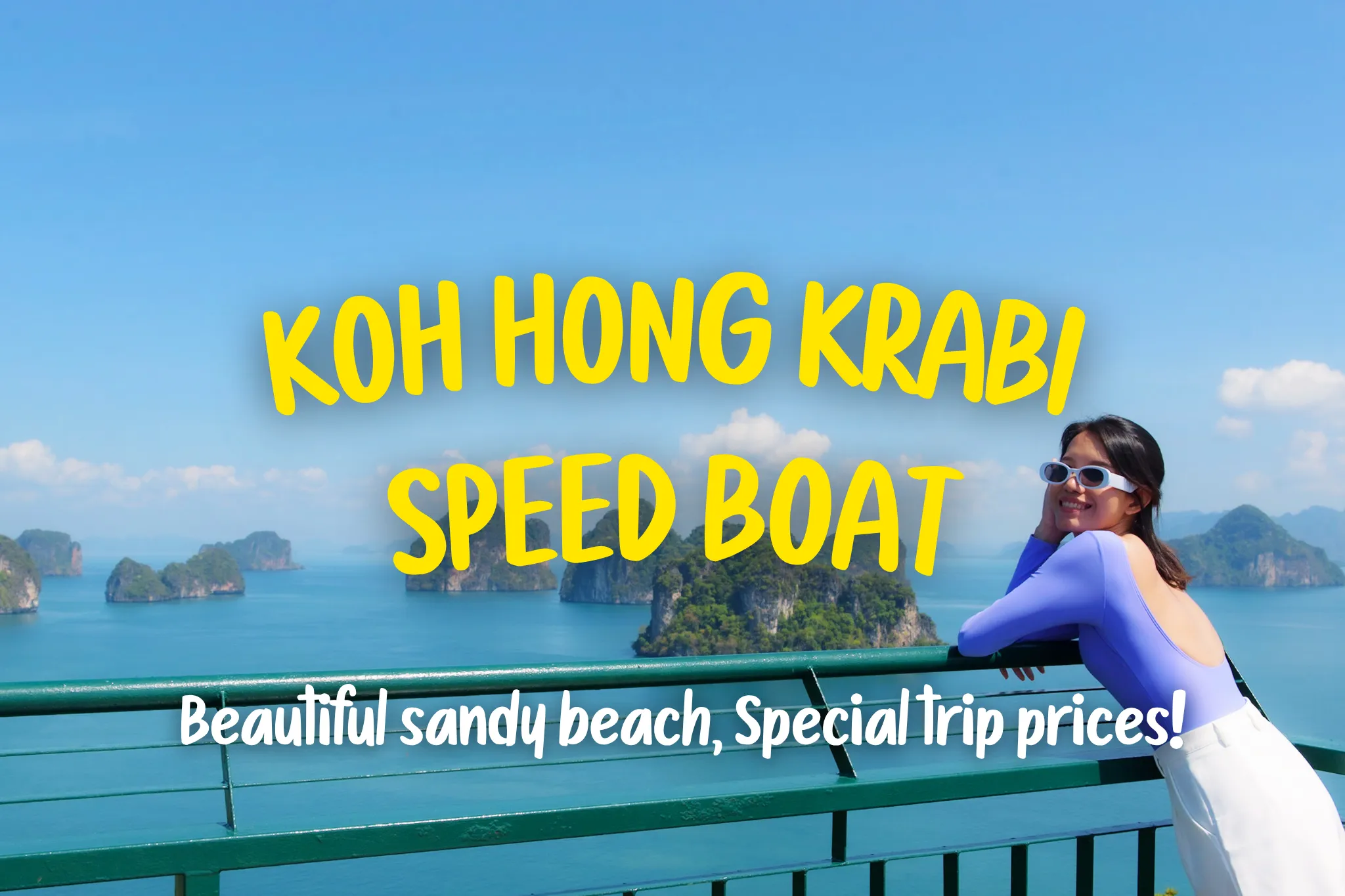 45% Off Book Day Trip Koh Hong, Krabi by Speed Boat (Join Tour)