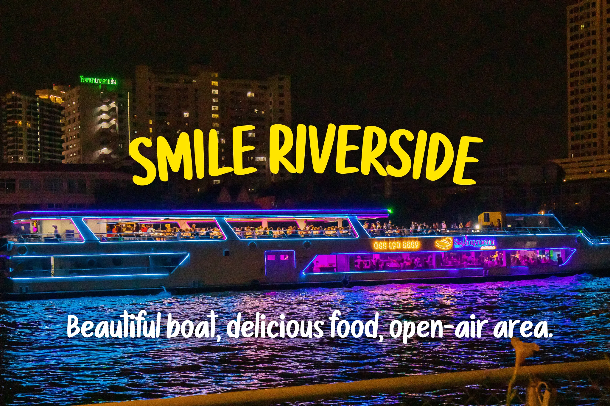 40% Off Book Smile Riverside tickets (ICONSIAM Pier)