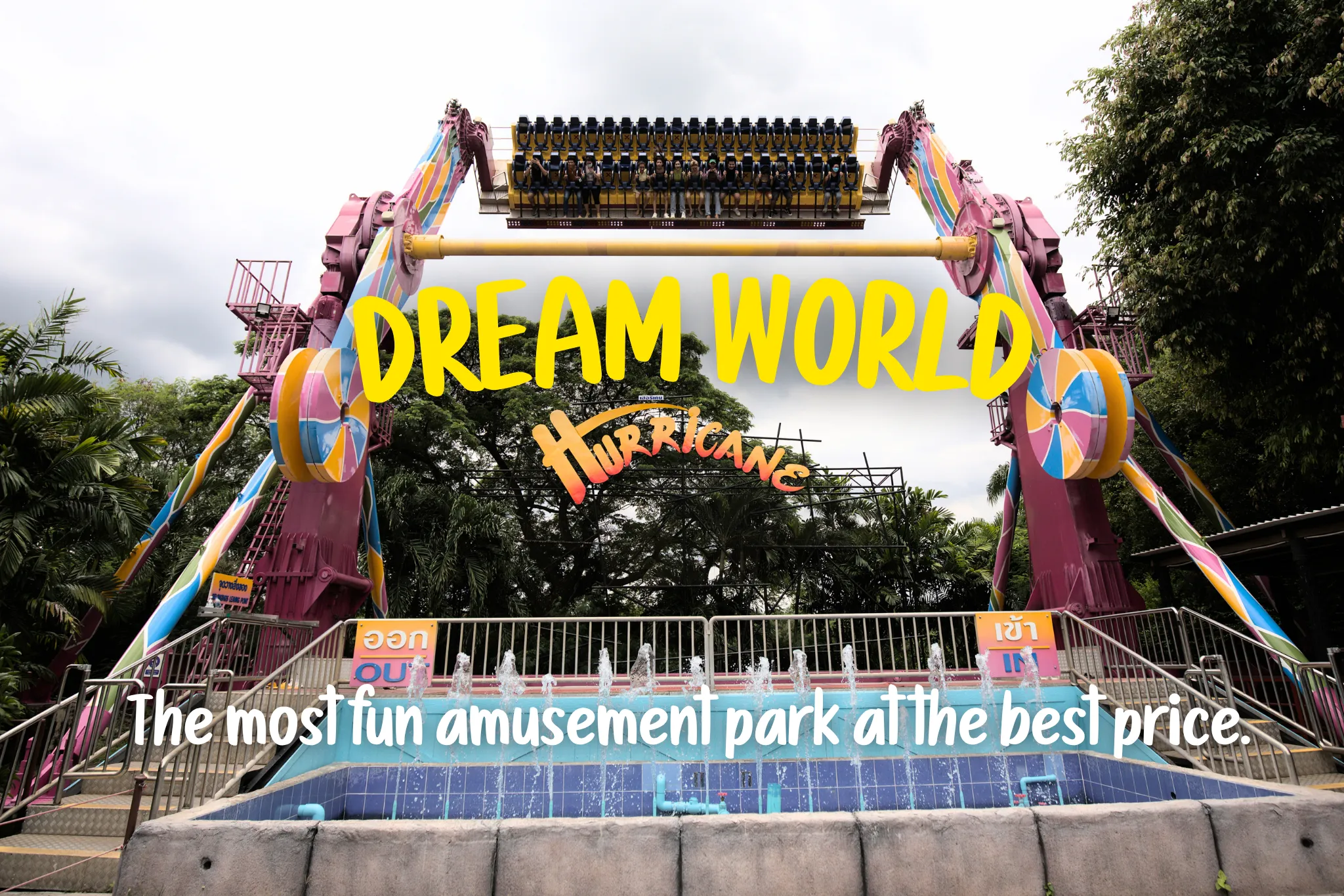 35% Off Book Dream World Theme Park Tickets I RestNFun