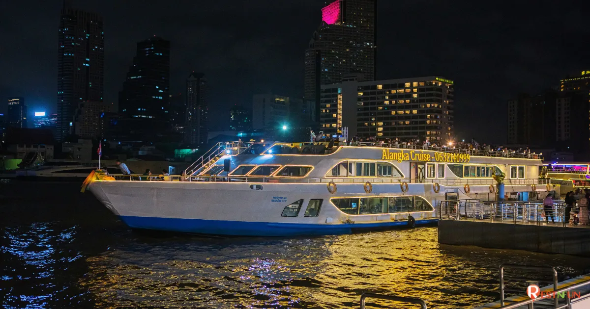 ล่องเรือบุฟเฟ่ต์เจ้าพระยา ชมวิวแม่น้ำกับอลังกา ครูซ