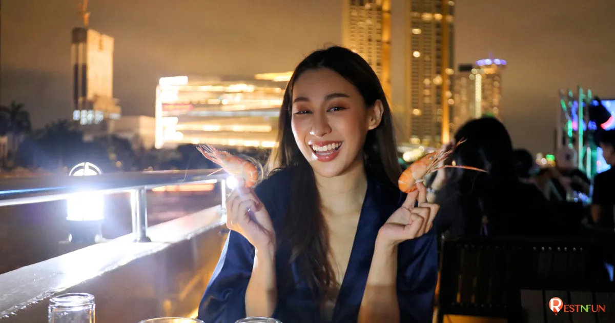 รับลม ชมวิวของแม่น้ำเจ้าพระยาไปกับเรือสำราญ Viva Alangka Cruise