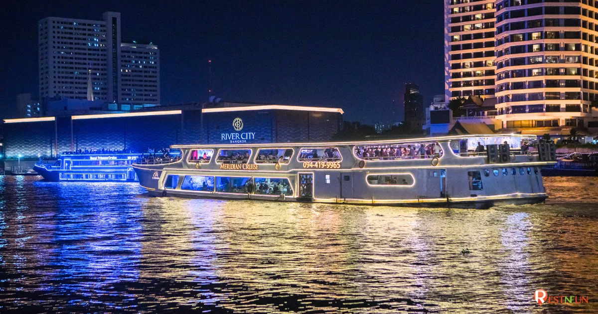 โปรโมชั่นล่องเรือเจ้าพระยาเมอริเดียน ครูซ จองได้เลยกับ RestNFun