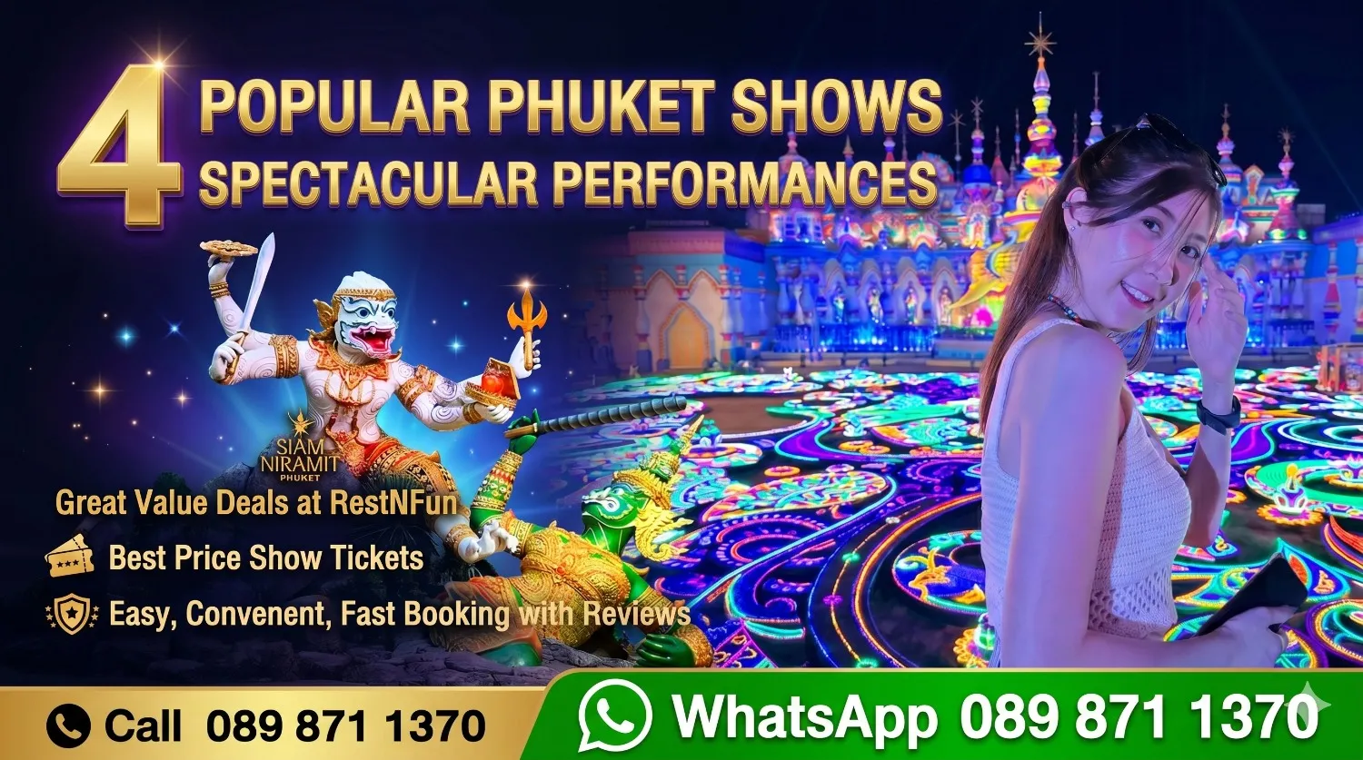 4 popular show phuket with the best price