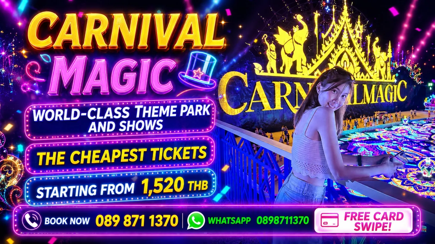 Carnival Magic Phuket tickets with the best price at restnfun.