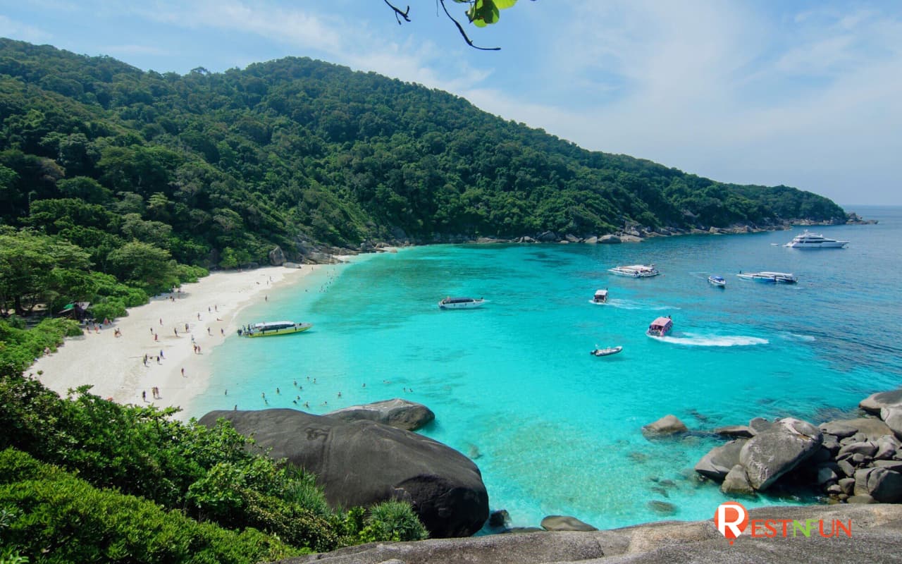 The beauty of the Similan Islands