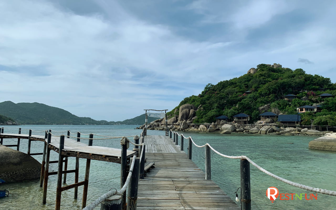 View of Koh Nang Yuan