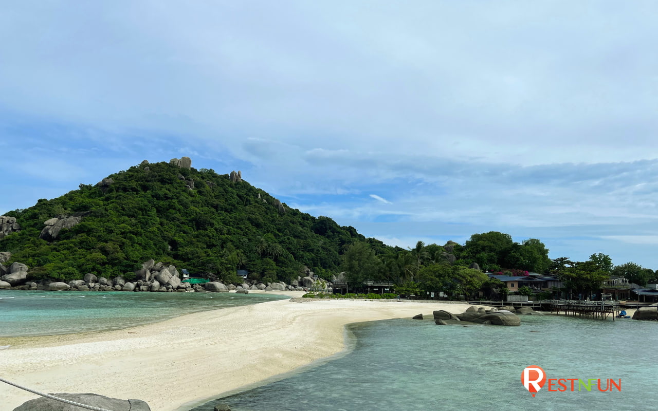 The beauty of the sea at Koh Nang Yuan