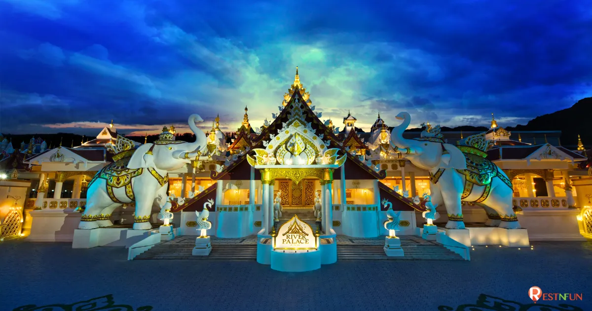 River Palace, a theater beautifully and grandly decorated
