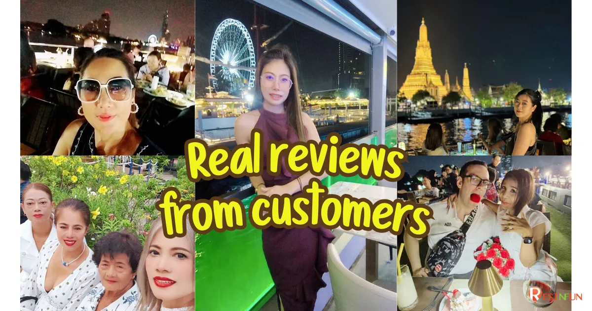Chao Phraya river cruise real customer review with RestNFun