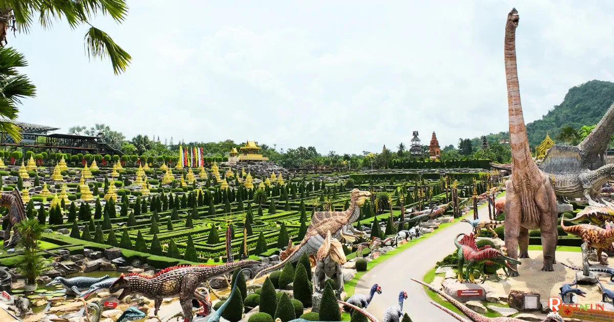รีวิวบรรยากาศที่ยอดเยี่ยมของสวนนงนุช พัทยา