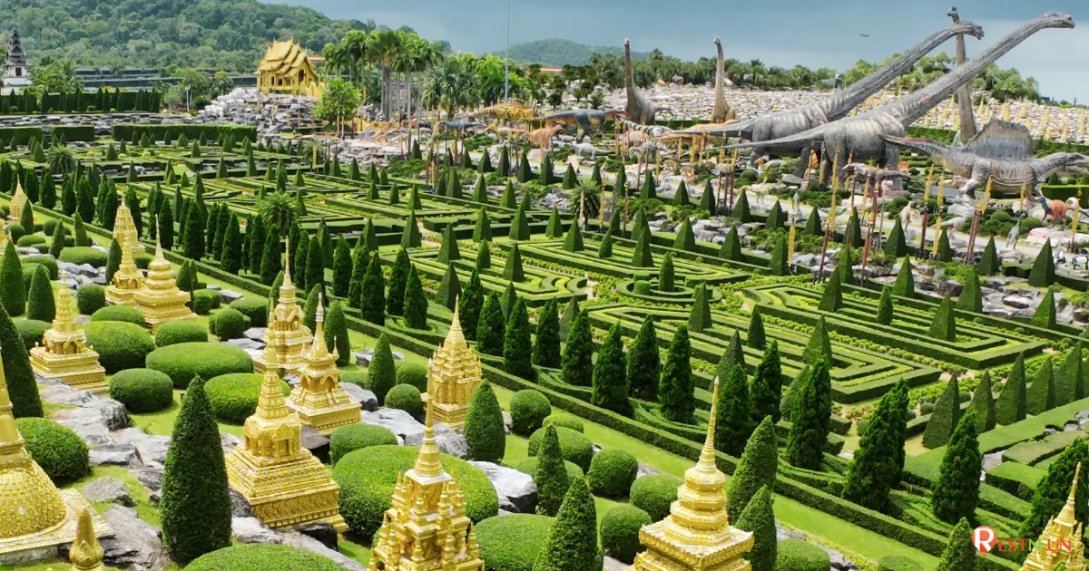 ความสวยงามของสวนนงนุช พัทยา