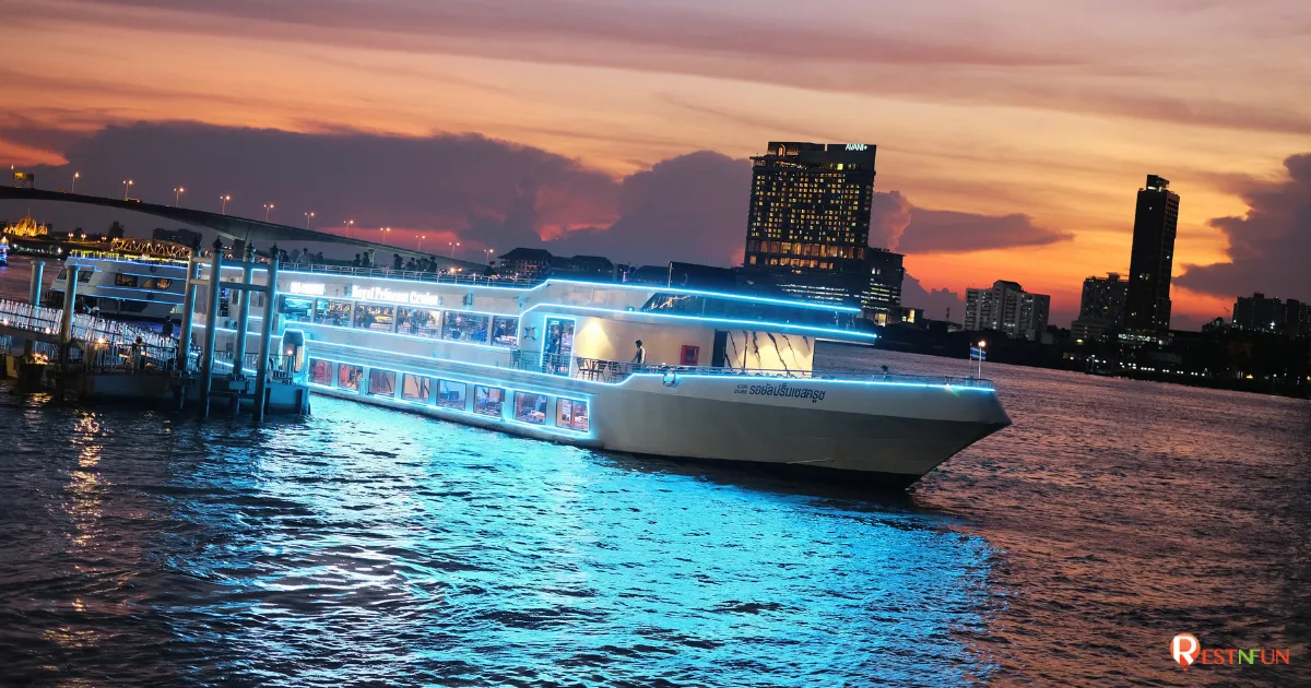 ความสวยงามของเรือดินเนอร์รอยัลปริ๊นเซส ครูซ