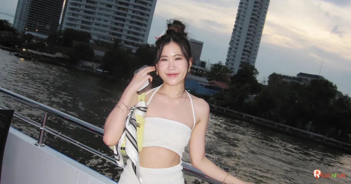 การมาเช็คอินล่องเรือเจ้าพระยา แนะนำล่วงหน้า 10-20 นาที