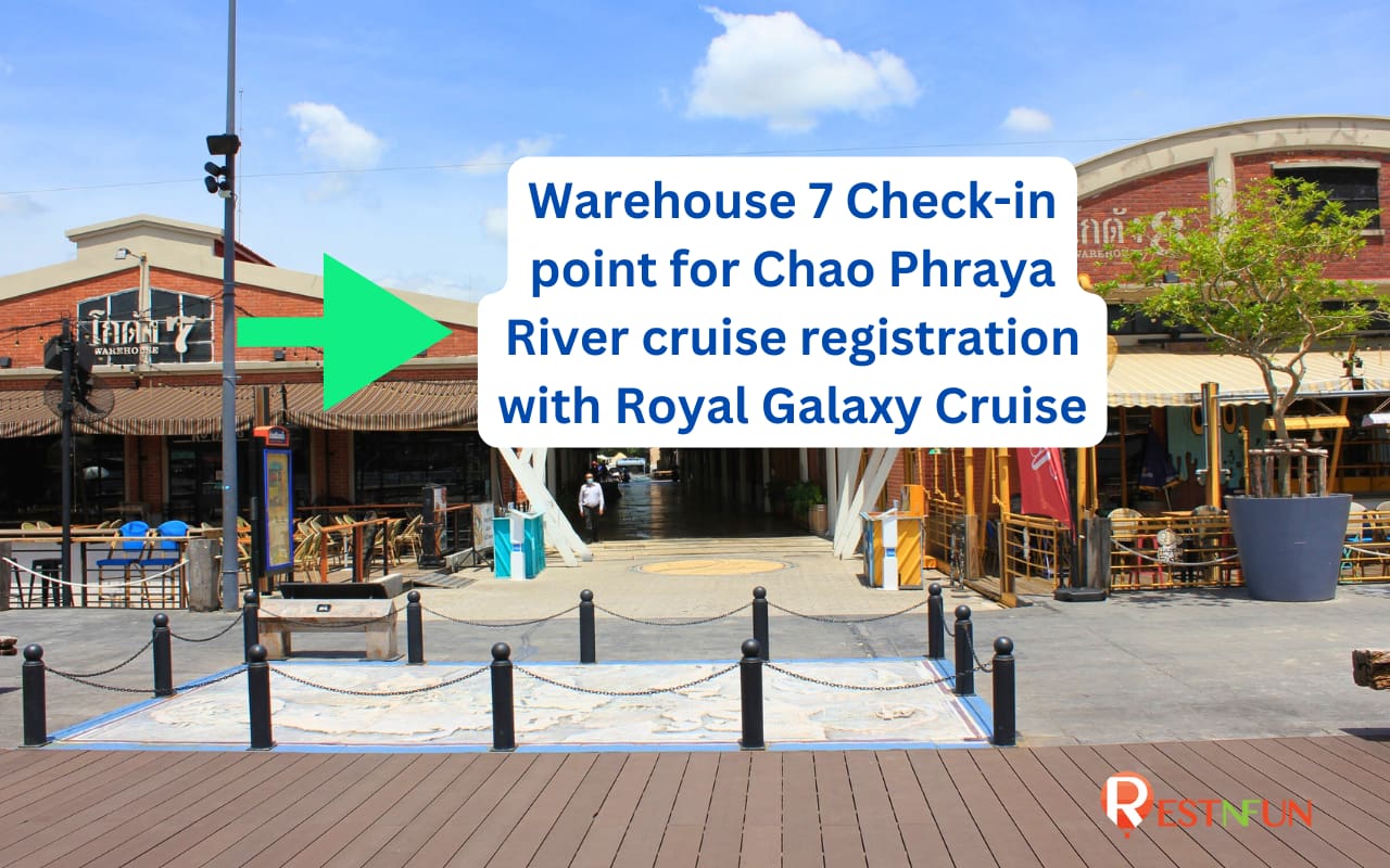 Warehouse 7 Asiatique, Chao Phraya River Cruise Check-in Point