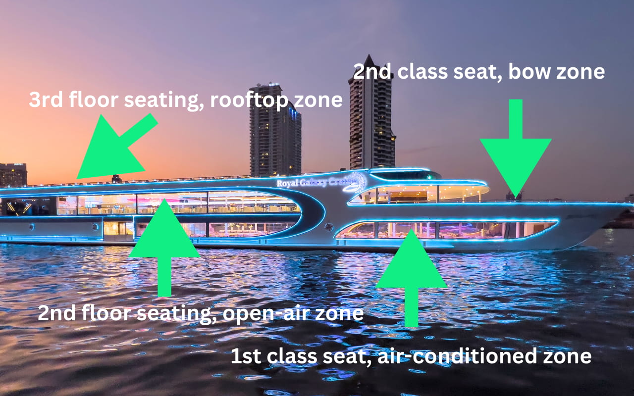 Royal Galaxy Cruise seat map