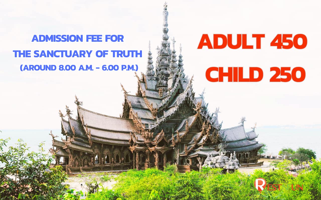 Daytime admission prices for The Sanctuary of Truth