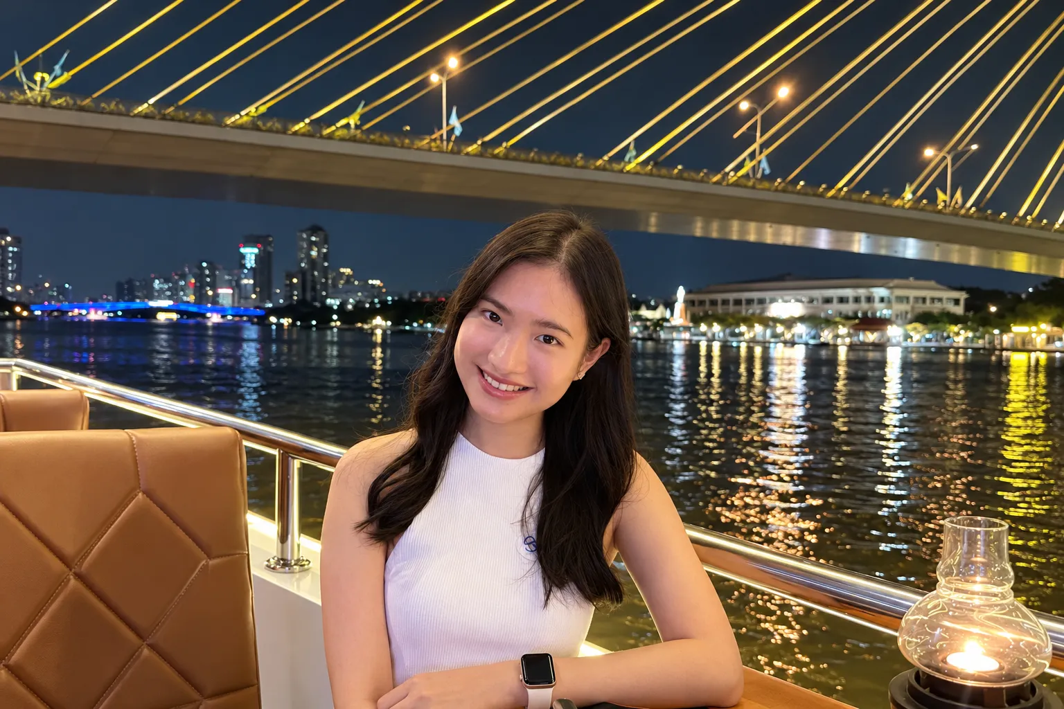 รับลม ชมวิว ถ่ายภาพ สะพานพระราม8