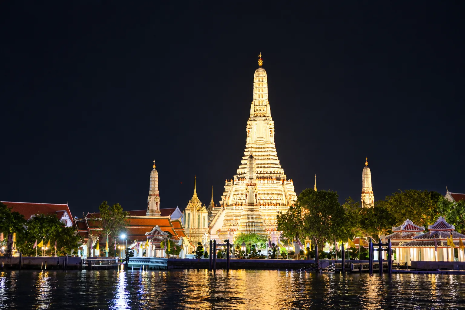 วิวหลักล้านวัดอรุณราชวรารามสวยสุดๆ