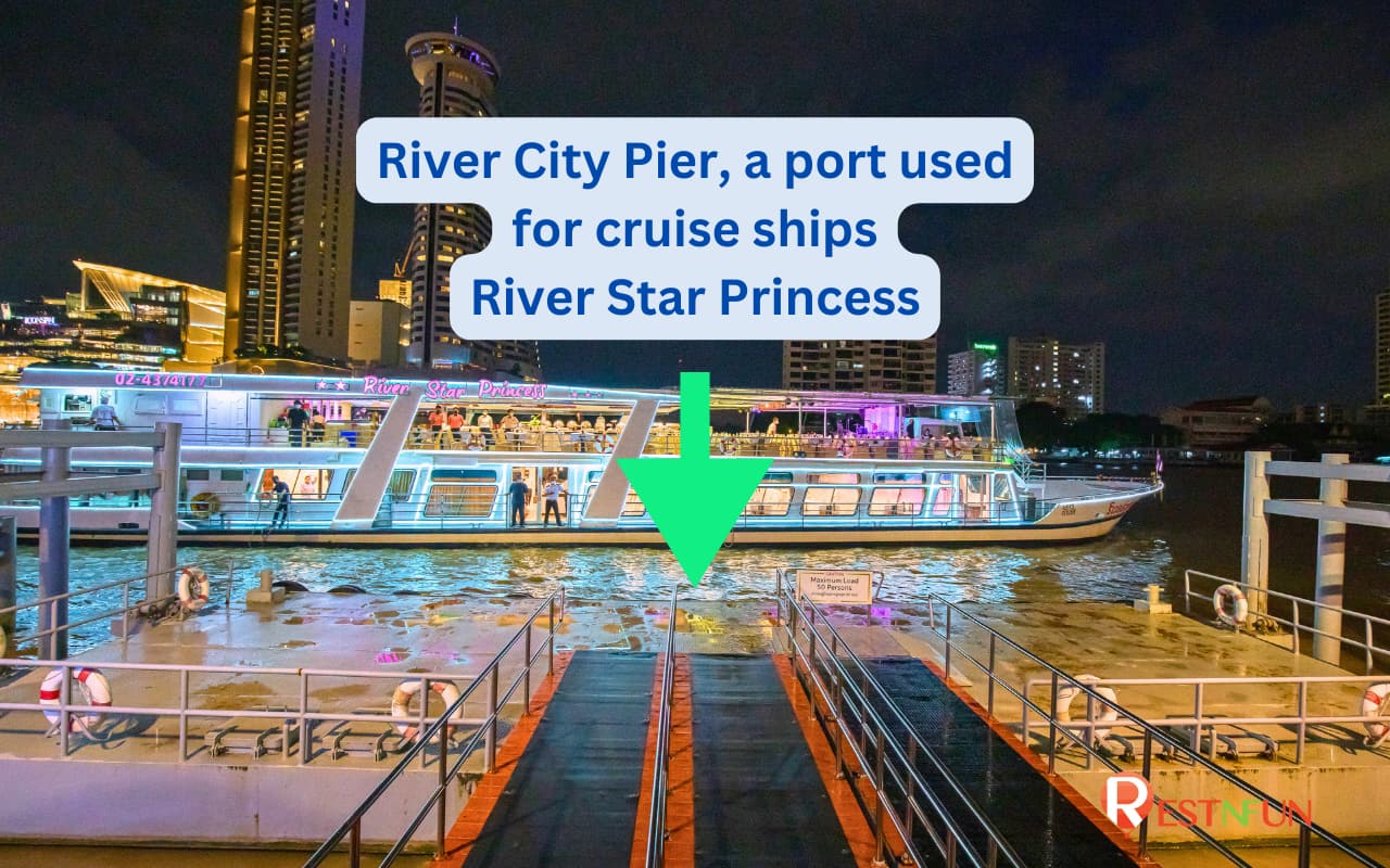 River City Pier, River Star Princess