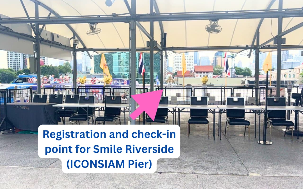 Chao Phraya River Cruise Check-in Point, Smile Riverside