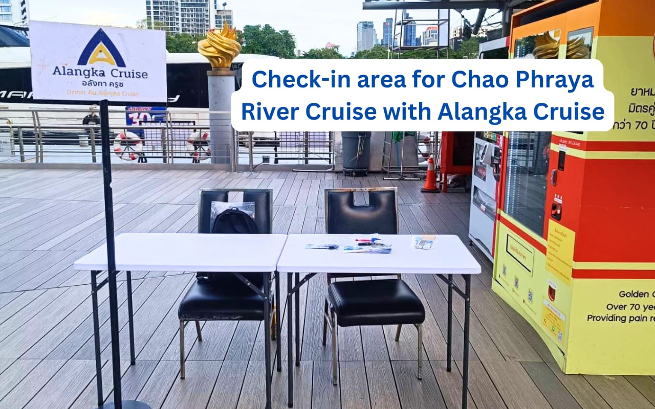 Check-in point for the Alangka Cruise, ICONSIAM Pier