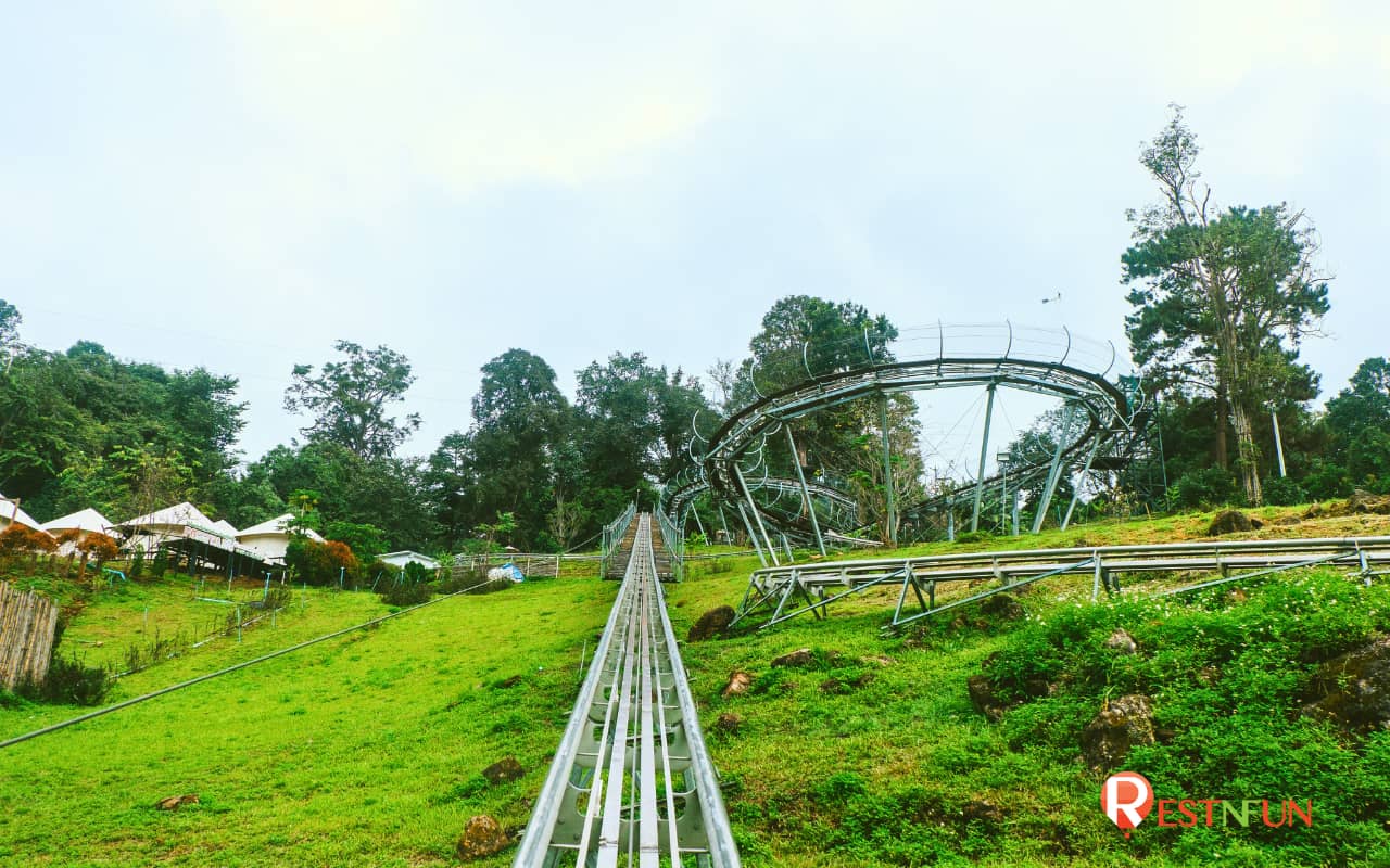 Review of the various activities of Pong Yang Jungle Coaster, which are full of extreme fun