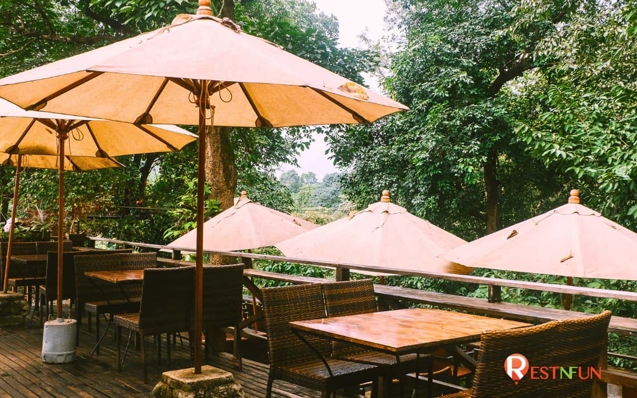 Place to relax inside Pongyang Jungle Coaster Zipline Chiang Mai