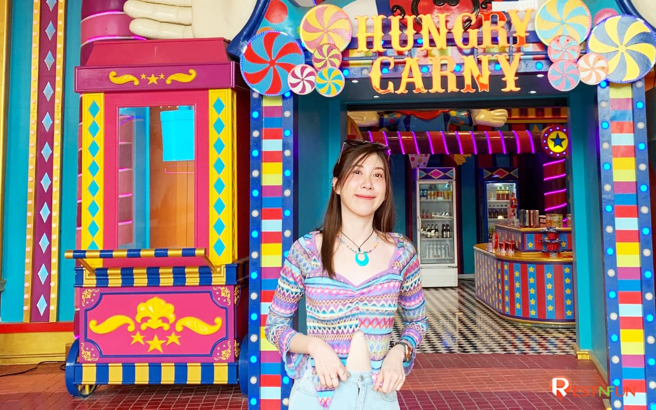 รีวิวบรรยากาศภายใน Carnival Magic Phuket มีมากมายหลากหลายโซน กว้างขวางมากๆเลย